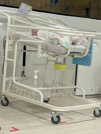 Portable Baby Crib Equipment Bassinet Bed for Kids Baby Cart Nursing Hospital Children Bed Multifunctional Factory Price 2