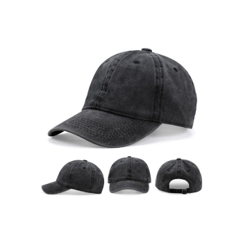 Dad Hat Blank Pigment Wash Front Panels Denim Dad Hat Two Colors Custom Logo Low MOQ Bucket Cap Denim From Viet Nam Manufacturer 5