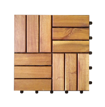 Vietnam Manufacturer Hardwood Deck Tiles 12 Slats Good Price Customization Hard Wood Decking And Flooring In Carton Box  1