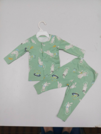 Girls Sleepwears ODM Rayon Pajamas Sample Support Printed Technics Vietnam Manufacturer 4