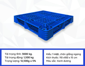 High Quality Warehouse Pallet Plastic Pallets Plastic Best Price Customized Customized Logo Ready To Export Made In Vietnam 4