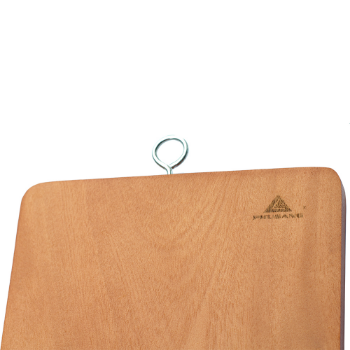 Wholesale high-quality dark Acacia Wood Cutting board with handle Solid wood cutting board 4