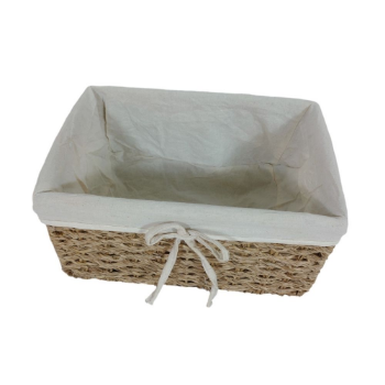 Home Floor Decoration Storage Knitting Hyacinth Basket with Cover Room Space handicraft from Vietnam Manufacturer (copy) 6