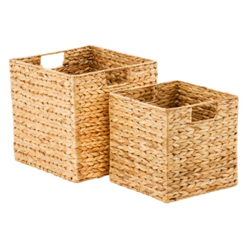 Vietnam Export Storage Container Hyacinth Flat Straps Basket Boat Shape from Vietnam Manufacturer 3