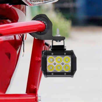 Motorcycle LED Headlight Clamps Brackets Lantsun Custom Shape Printed Wholesale Led Light Leds Light Bars 12V Mounting Bracket 6