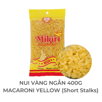 Fast Delivery Yellow Macaroni Bags Pasta Spaghetti Minutes Cooking Time Vietnam Yellow Macaroni ( Short Stalks ) Refined Processing Type 4