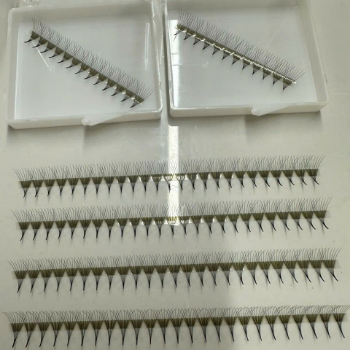 3D Premade fan lash extension, Curl C, Thickness 0.07, 1000 fans/box, handmade loose fan 4