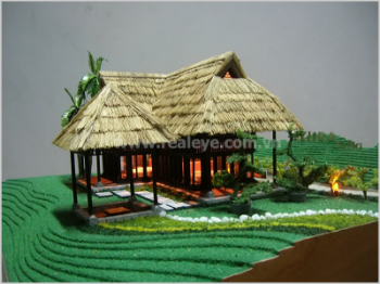 Architecture Model High Quality 3D Model Design Using For Real Estate Display Packed In Strong Wooden Cases 2