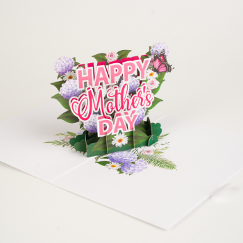 Father Day Card 3D Flower Pop Up Luxury Item Whole Unique New Style Best Choice Good Price Customized Vietnam 7