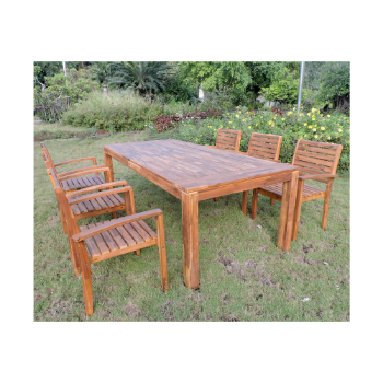 Hot Selling Product Garden Furniture With 4 Position Chairs For Hotel And Restaurant Luxury Design Vietnam Manufacturer 7