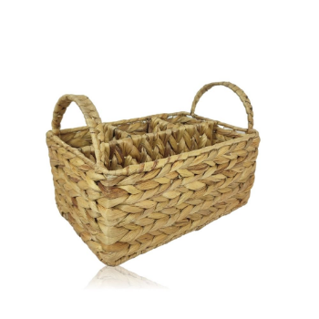 Handmade Product Hyacinth Basket with Compartments Sustainable Competitive Price from Vietnam Manufacturer 2