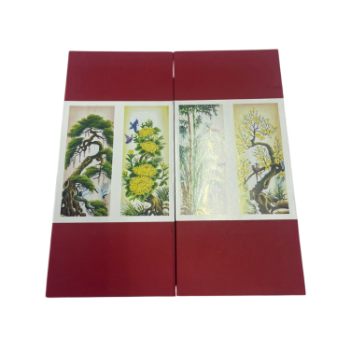 2023 Special Item Rigidity Papers Boxe Uv Coating Gift & Packaging Square Shape Customized Color Vietnam Manufacturer 5