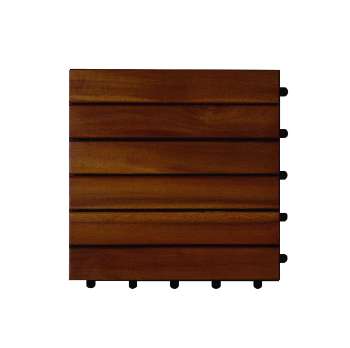 Hardwood Deck Tiles 6 Slats Factory Price Customization Solid Wood Decking And Flooring In Carton Box Made In Vietnam 1