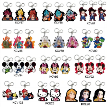 3D Keychains Cartoon Kawaii Cheap Price Waterproof Decals Used As A Gift 3D Motion Custom Packing Made In Vietnam 8