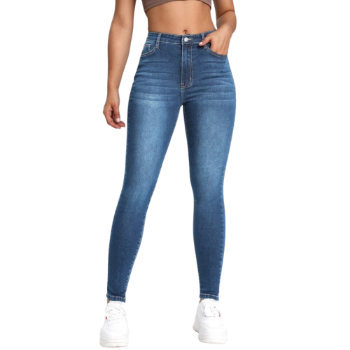 Top Seller Women'S Jeans Low Oem/Odm Service Polyester Casual style Full Length Jeans Made In Vietnam Supplier 3