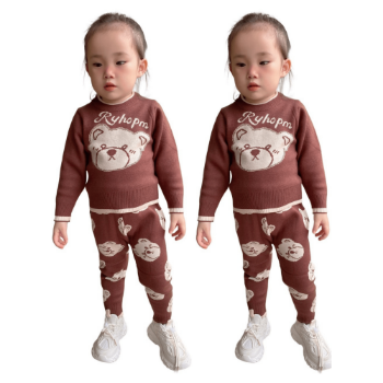 Clothes For Kids Girls Competitive Price Natural Woolen Set Casual Each One In Opp Bag From Vietnam Manufacturer 3