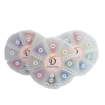 TD Lashes Promade Color 8D Synthetic Hair Hand Made With Custom Logo Packaging Box Lashes promade fans Send free samples Lashes 1