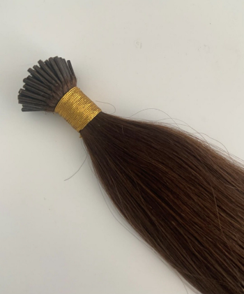 Raw I Tip Keratin Bonded Human Hair Extensions OEM Service 100% Human Hair Virgin Remy Hair Machine Double Weft 3