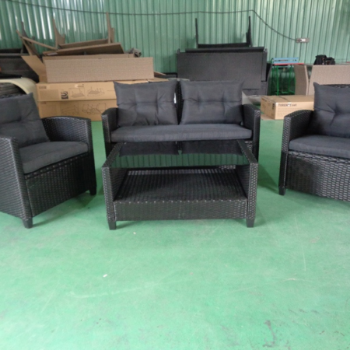 Modern Design Popular Wicker Furniture Langet 4PCS Sofa Set 2