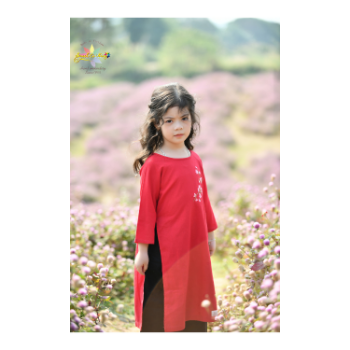 Cute Ao Dai For Baby Girl Fast Delivery Competitive Price Girls Party Dress Lovely Pattern Packing In Carton Box Made In Vietnam 3