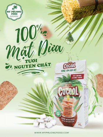 Hot Product COCOOL Coconut Nectar Cracker 60g (No use refined sugar) 6