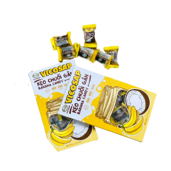 Sweet Durian Banana Strings Candy Good Price Coconut Milk Tasty Flavor Macapuno Coconut Preserves Made In Vietnam Manufacturer 5