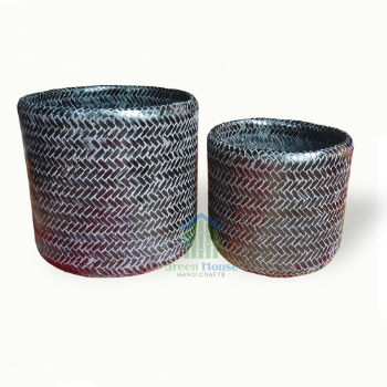 Rattan plant pots High Quality rattan planter pot stand Rattan flower pot Customized Service From Vietnam 6