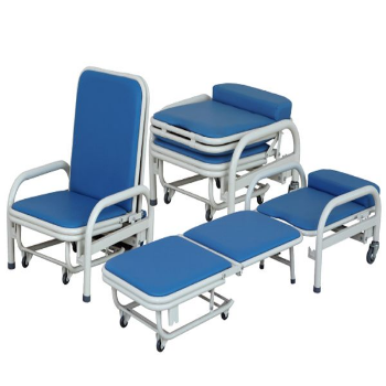 Multi-function Accompany Folding Chair Bed Factory Price Medical Furniture Hospital New Design Comfortable Seat 7