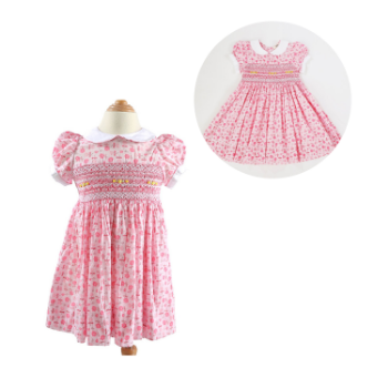 Hot Selling Princes Dress ODM And OEM For Baby Girl Short Sleeve ODM From Vietnam Manufacturer High Quality Product 6