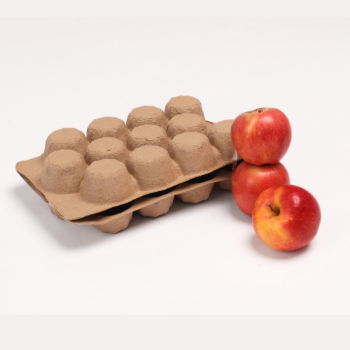 ECO-friendly pulp apple holder tray fruit packing Molded Pulp Tray Fruit Tray Packaging From Viet Nam Manufacturer 2