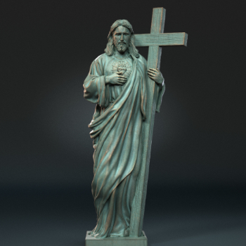 The Jesus Statue For Sale Good Quality Natural Stone Garden Statues OEM ODM Packed Styrofoam Box Vietnam Manufacturer 6