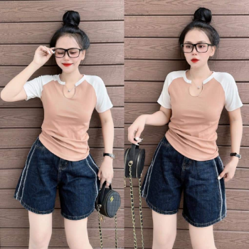 T Shirt Dress Women Summer Ladies Aestheticism Natural Fashion Casual Each One In Poly Bag Made In Vietnam Manufacturer 3