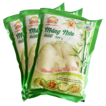 Vietnamese Fresh Bamboo Shoots In Packet Pale Color Mildly Sweet Taste 24 Months Packaging Vacuum Pack 0.5 kg In Weight 2