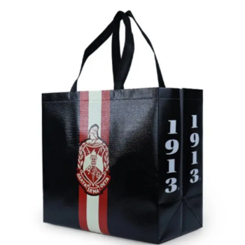 Compostable Plastic Shopping Bag With Customized Logo And Recycled Corner/midle Sewn 4