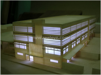 Architecture Model High Quality 3D Model Design Using For Real Estate Display Packed In Strong Wooden Cases 4