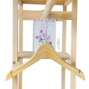 2023 Wooden Hangers Pine Wood For Clothes Fast Delivery Vietnam 1.2Cm Non-Nail Export Standard Carton Manufacturer 3