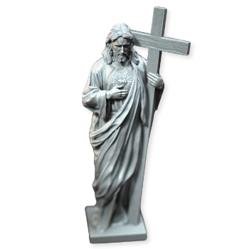 The Jesus Statue For Sale Good Quality Natural Stone Garden Statues OEM ODM Packed Styrofoam Box Vietnam Manufacturer 2