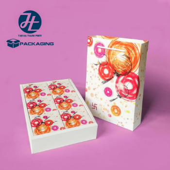 Gift Box Packaging Premium Quality Eco-Friendly Used For Gift Package All Colors With Different Shapes Vietnam Manufacturer 3