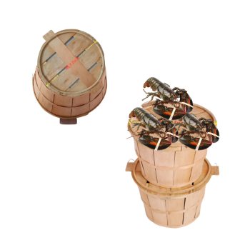 Hot Selling Fruit Basket Wood Vegetable Storage Basket Sustainable Eco-Friendly Material Viet Nam Manufacturer 1