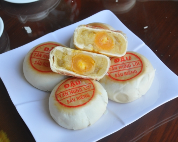 High Quality Durian egg bean paste 550gram (MSP: P6L) Tan Hung Loi Made In Vietnam  2