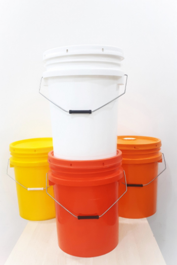 Plastic Pail Fast Delivery Durable Package ODM Round Shape Made In Vietnam Manufacturer 5