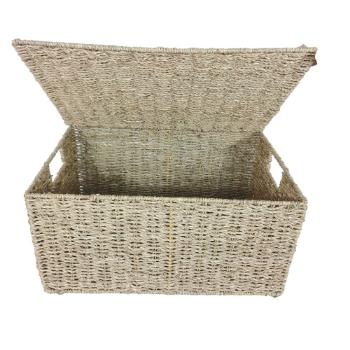 Hyacinth Iron Frame Basket Small Size Hot Model Competitive Price Handmade from Vietnam Manufacturer 1