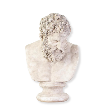 High Quality Bust of the Farnese Hercules Statue Sculpture OEM ODM Packed Styrofoam Box Made In Vietnam Manufacturer 1