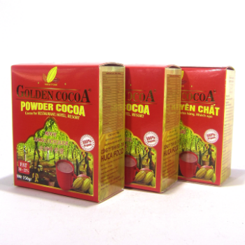 Pure cocoa powder for hotel, restaurant, making drink and cake - Golden Cocoa 1