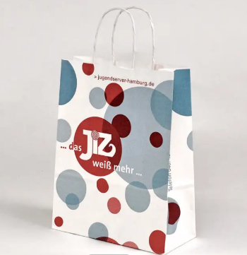 Biggest clearance day custom Print Logo Carrier Kraft Paper Bag To Go Restaurant Food Delivery Packaging Takeout Takeaway Lunch 2