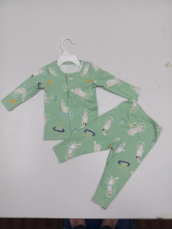 Girls Sleepwears ODM Rayon Pajamas Sample Support Printed Technics Vietnam Manufacturer 2