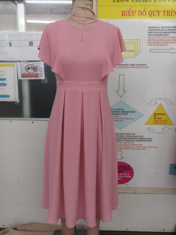 Dresses Women Lady Elegant High Quality OEM ODM Beautiful Color Clothes Flat Folding In Carton Vietnam Manufacturer 4