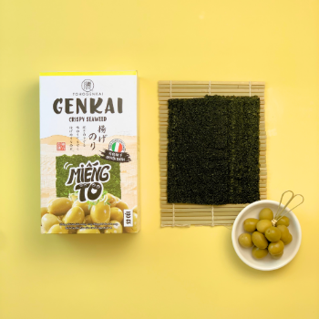 Seaweed Snack Flavored Super Crispy Seaweed Snack Traditional Italian Olive Flavor 17.5G Good Price Crunchy Top Selling Product 3