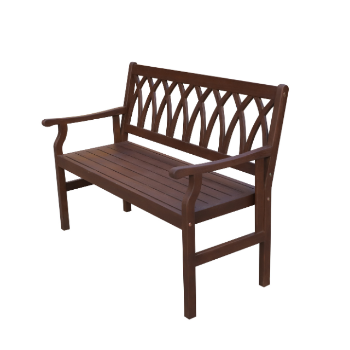 Cris Cross Garden Bench Outdoor Furniture Patio Wooden Bench Modern Style Factory Price Outdoor Chairs Vietnam Manufacturer 3