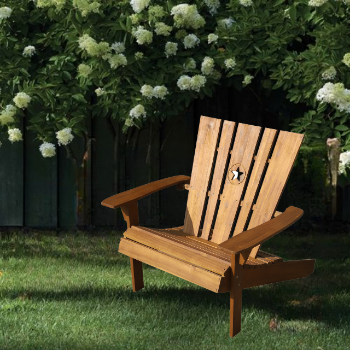 Folding Adirondack Chair Star Outdoor Furniture Patio Wooden Chair Modern Style Factory Price Vietnam Manufacturer 5